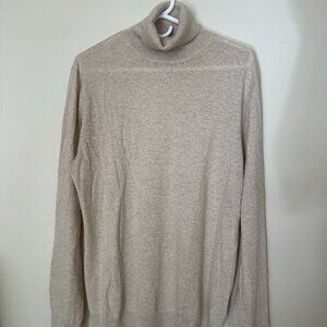 ASOS Cream Oatmeal Turtleneck Size Medium
